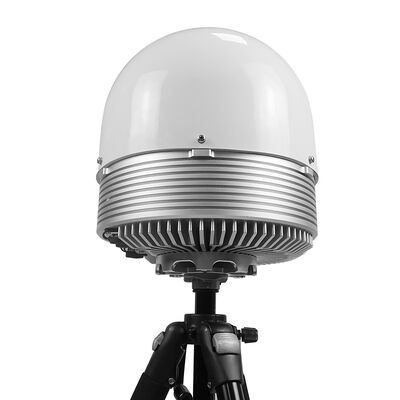 Long-Range Drone Detector Wireless Passive Automatic Detection System for 360° Airspace Monitoring