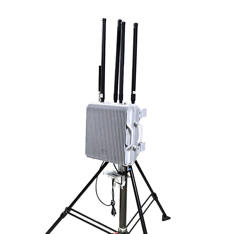 360° 10KM  in one drone jammer &detector large outdoors equipment system