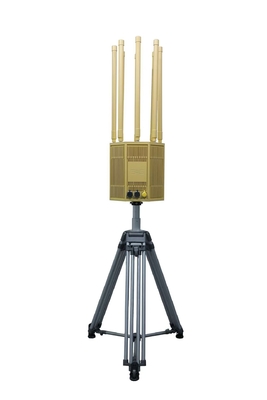 Sunset Yellow equipamento anti-drone de 8 bandas 433mhz 800mhz 5.8ghz