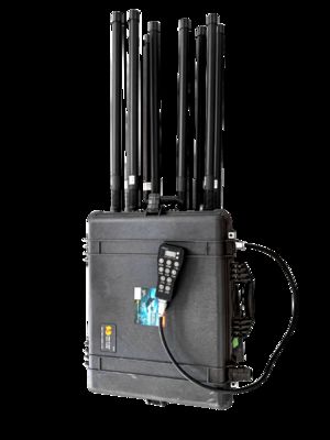 Instalação de veículos GPSL1 WIFI VHF UHF drones FPV equipamento de bloqueador de sinal para protecção de segurança