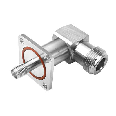 Adaptador RF SMA-N Profissional, Conexão Estável para Instrumentos de Teste e Sistemas de Antena