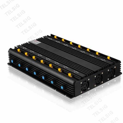 Jammer padrão militar da rede do telefone celular, dispositivo do aparelho de interferência de Wifi de 14 canais