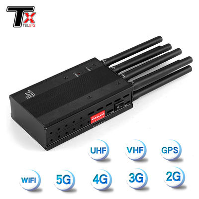 Jammer Handheld de abrigo durável do sinal para conferências e a segurança pessoal